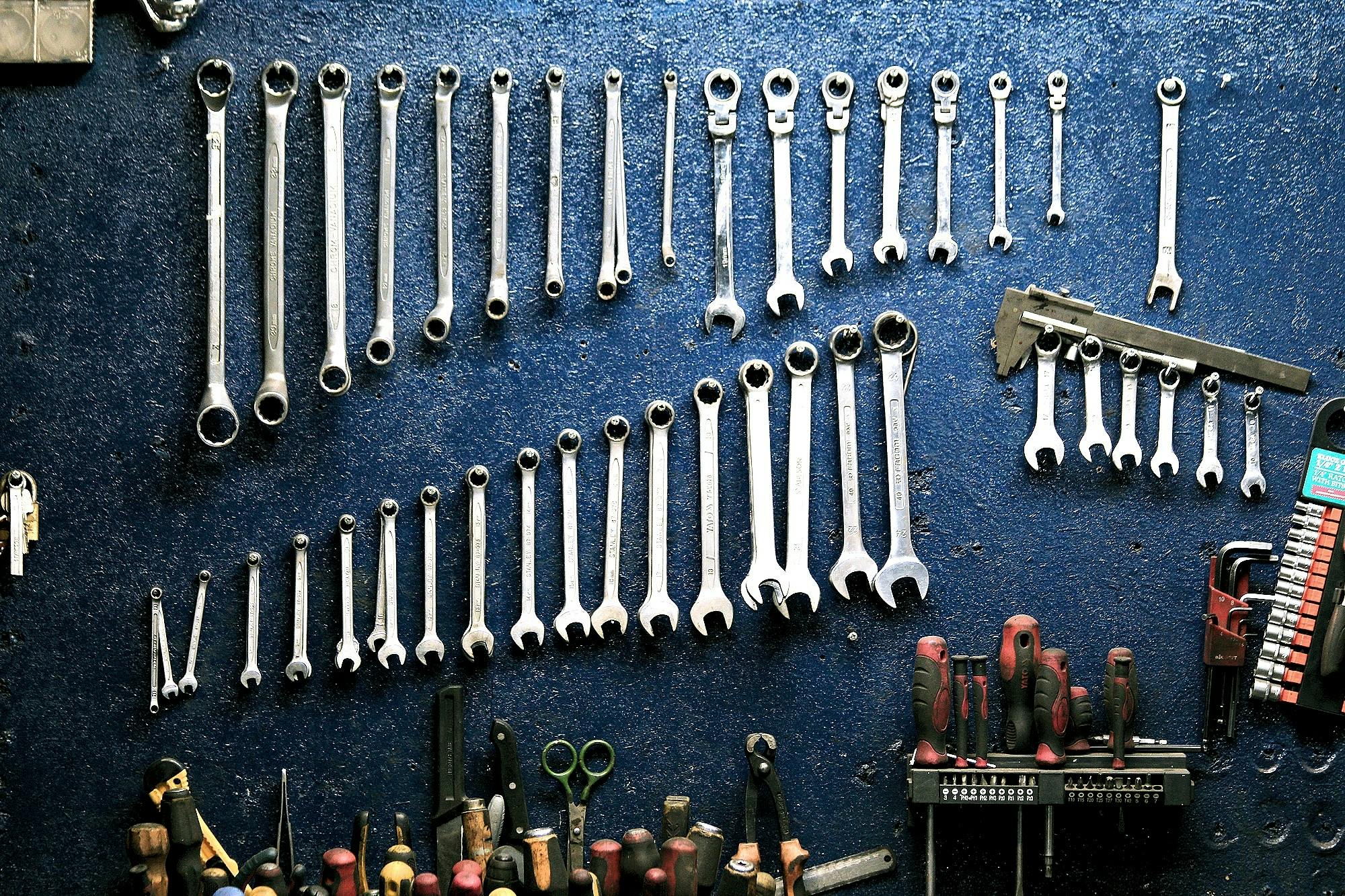 Garage and Tool Shed Organization